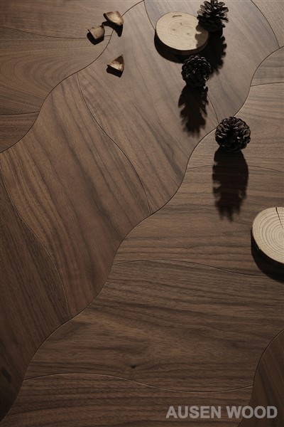 Parquet de fulles-Noguera negra